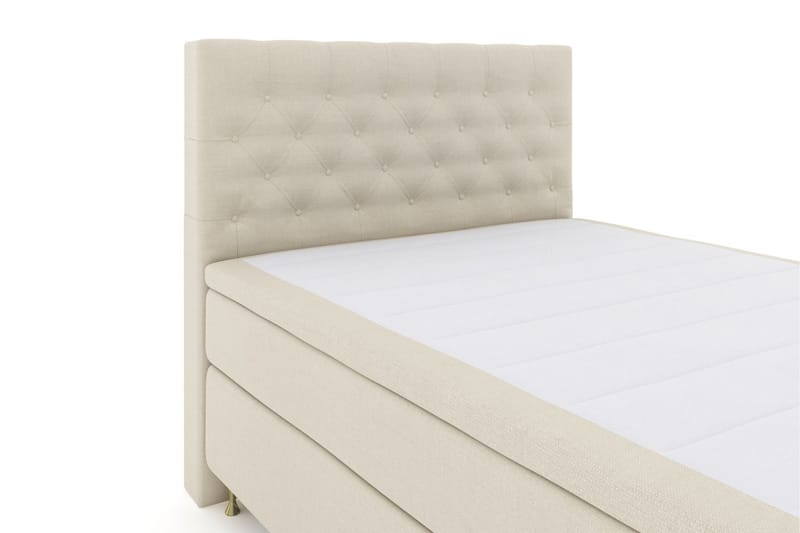 Sänkypaketti Choice No 4 160x200 Kova - Beige/Kulta Jalat - Jenkkisängyt - Sänkypaketti