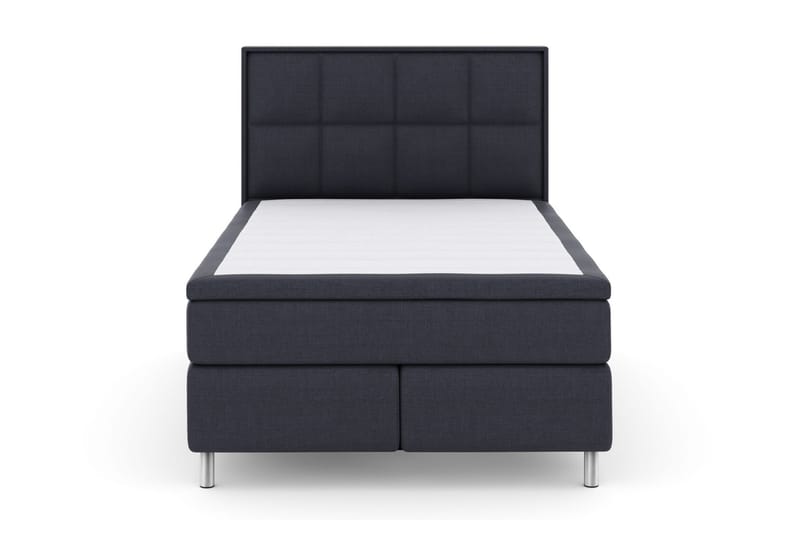 Sänkypaketti Choice No 4 160x200 Kova - Sininen/Metallijalat - Huonekalut - Sänky - Jenkkisängyt
