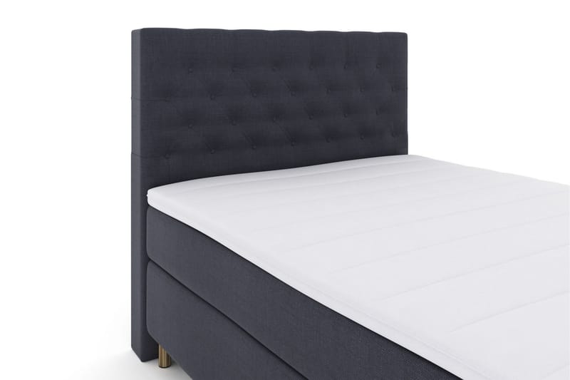 Sänkypaketti Choice No 4 160x200 Kova/Medium - Sininen/Kuparijalat - Huonekalut - Sänky - Jenkkisängyt