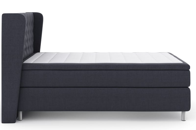 Sänkypaketti Choice No 4 160x200 Medium - Sininen/Kuparijalat - Huonekalut - Sänky - Jenkkisängyt