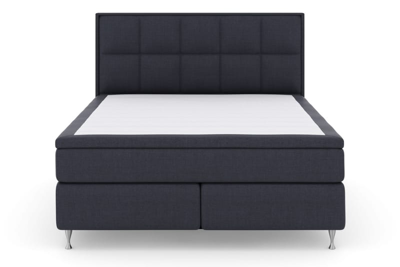 Sänkypaketti Choice No 4 180x200 Kova/Medium - Sininen/Hopeajalat - Huonekalut - Sänky - Jenkkisängyt