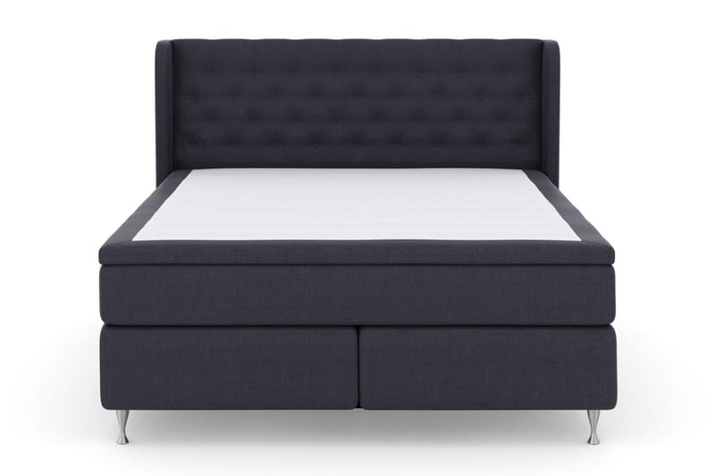 Sänkypaketti Choice No 4 180x200 Medium - Sininen/Hopeajalat - Huonekalut - Sänky - Jenkkisängyt