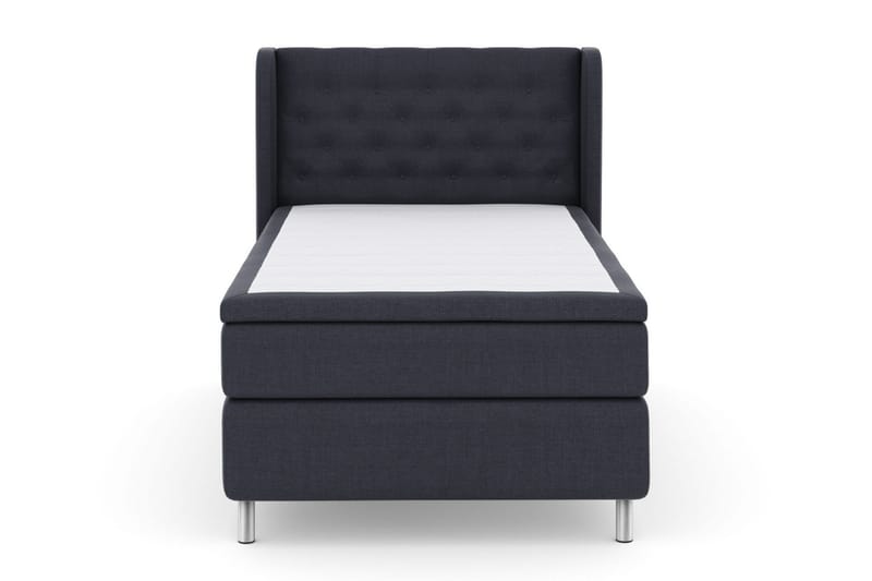 Sänkypaketti Choice No 5 120x200 Kova Lateksi - Sininen/Metallijalat - Huonekalut - Sänky - Jenkkisängyt