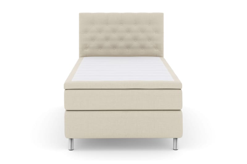 Sänkypaketti Choice No 5 120x200 Kova Watergel - Beige/Metallijalat - Huonekalut - Sänky - Jenkkisängyt