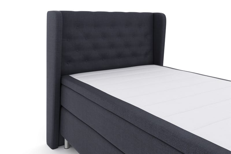 Sänkypaketti Choice No 5 120x200 Kova Watergel - Sininen/Kuparijalat - Huonekalut - Sänky - Jenkkisängyt