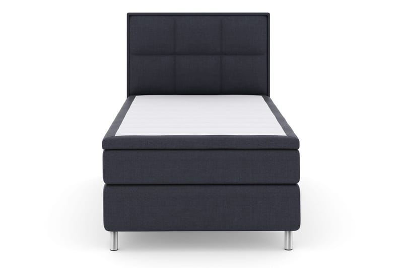 Sänkypaketti Choice No 5 120x200 Kova Watergel - Sininen/Metallijalat - Huonekalut - Sänky - Jenkkisängyt