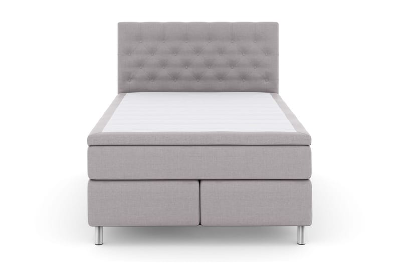 Sänkypaketti Choice No 5 140x200 Kova Lateksi - Vaaleanharmaa/Metallijalat - Huonekalut - Sänky - Jenkkisängyt