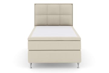Sänkypaketti Choice No 5 140x200 Kova/Medium Lateksi - Beige/Hopeajalat - Huonekalut - Sänky - Jenkkisängyt