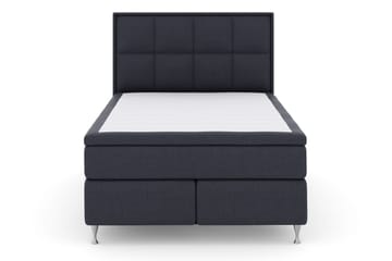 Sänkypaketti Choice No 5 140x200 Kova/Medium Lateksi - Sininen/Hopeajalat - Huonekalut - Sänky - Jenkkisängyt