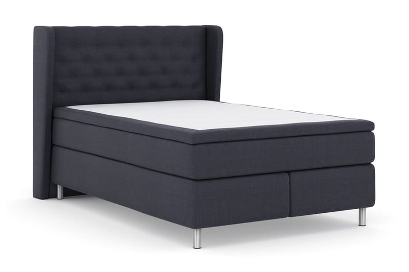 Sänkypaketti Choice No 5 140x200 Kova/Medium Lateksi - Sininen/Kuparijalat - Huonekalut - Sänky - Jenkkisängyt