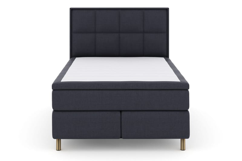 Sänkypaketti Choice No 5 140x200 Kova/Medium Lateksi - Sininen/Kuparijalat - Huonekalut - Sänky - Jenkkisängyt