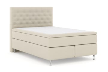 Sänkypaketti Choice No 5 140x200 Kova/Medium Watergel - Beige/Hopeajalat - Huonekalut - Sänky - Jenkkisängyt