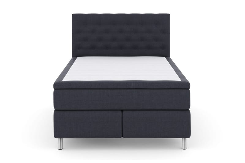 Sänkypaketti Choice No 5 140x200 Kova/Medium Watergel - Sininen/Metallijalat - Huonekalut - Sänky - Jenkkisängyt