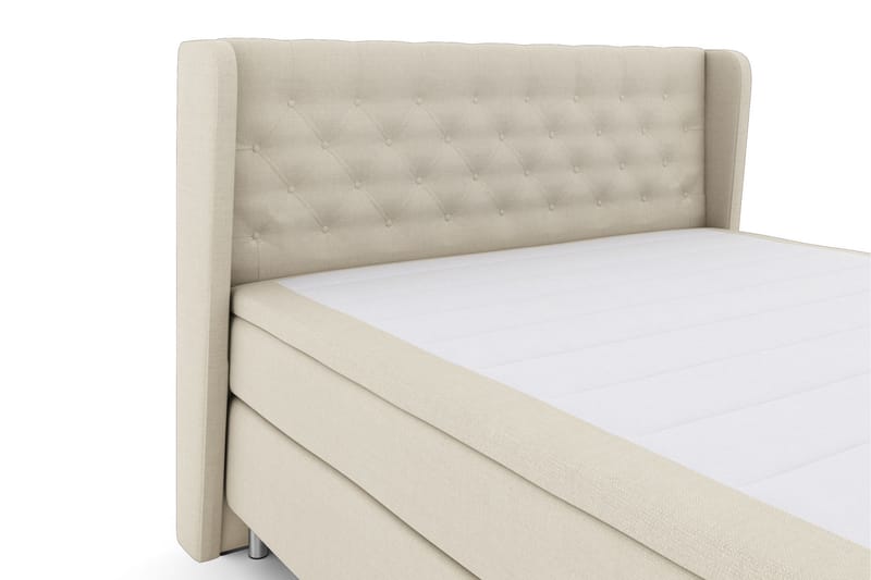 Sänkypaketti Choice No 5 180x200 Kova/Medium Lateksi - Beige/Metallijalat - Jenkkisängyt - Sänkypaketti