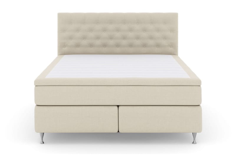 Sänkypaketti Choice No 5 180x200 Medium Lateksi - Beige/Hopeajalat - Huonekalut - Sänky - Jenkkisängyt
