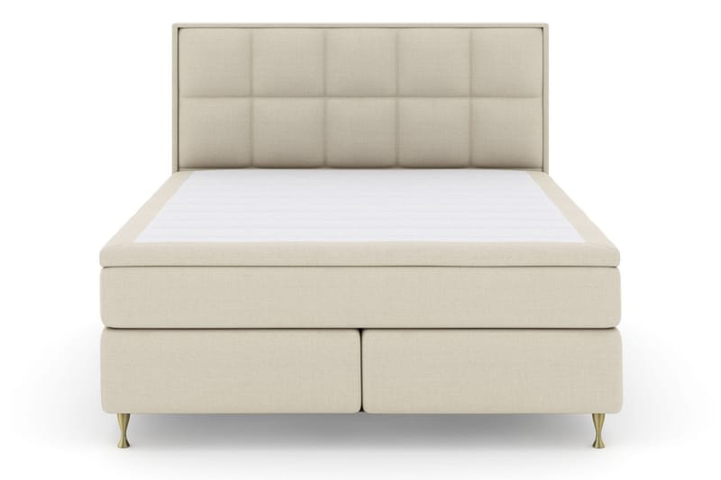 Sänkypaketti Choice No 5 180x200 Medium Watergel, Beige/Kulta Jalat