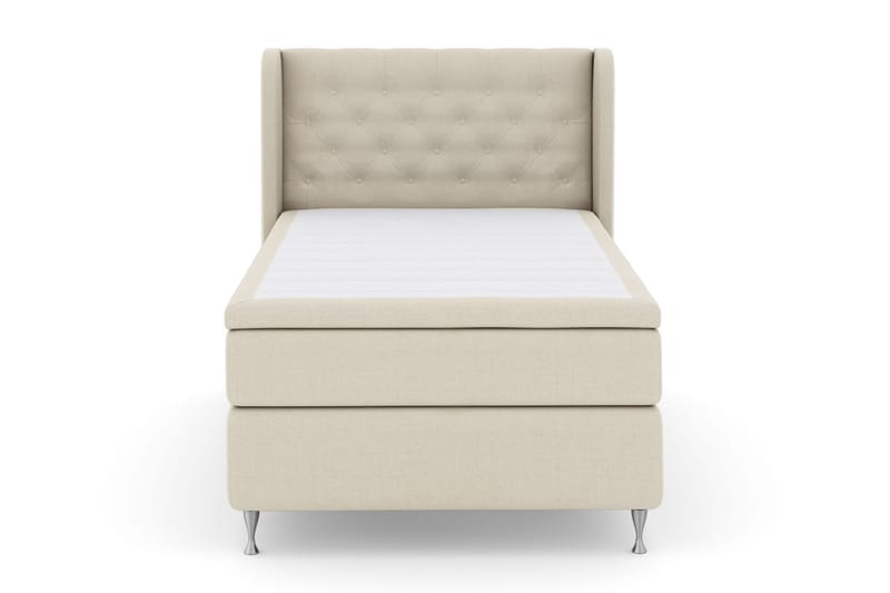 Sänkypaketti Choice No 6 120x200 Kova Watergel - Beige/Hopeajalat - Huonekalut - Sänky - Jenkkisängyt