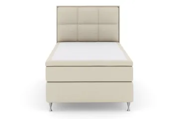 Sänkypaketti Choice No 6 140x200 K/M Lateksi/Memory - Beige/Hopeajalat - Huonekalut - Sänky - Jenkkisängyt