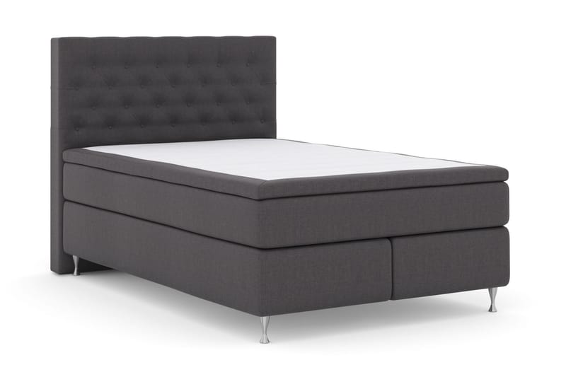 Sänkypaketti Choice No 6 140x200 Kova/Medium Watergel - Tummanharmaa/Hopeajalat - Huonekalut - Sänky - Jenkkisängyt