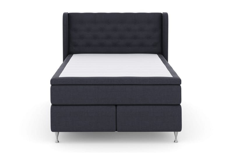 Sänkypaketti Choice No 6 160x200 Kova Watergel - Sininen/Hopeajalat - Huonekalut - Sänky - Jenkkisängyt