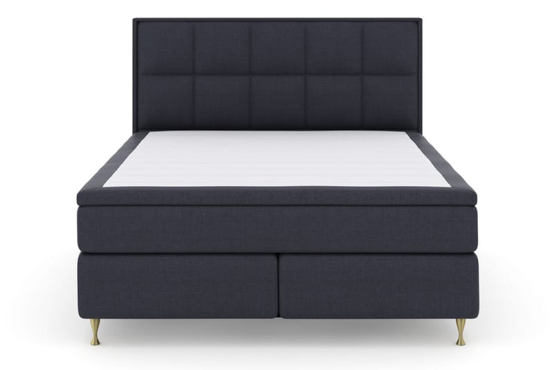 Sänkypaketti Choice No 6 180x200 K/M Lateksi/Memory - Sininen/Kulta Jalat - Huonekalut - Sänky - Jenkkisängyt