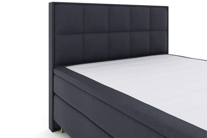Sänkypaketti Choice No 6 180x200 K/M Lateksi/Memory - Sininen/Kulta Jalat - Huonekalut - Sänky - Jenkkisängyt