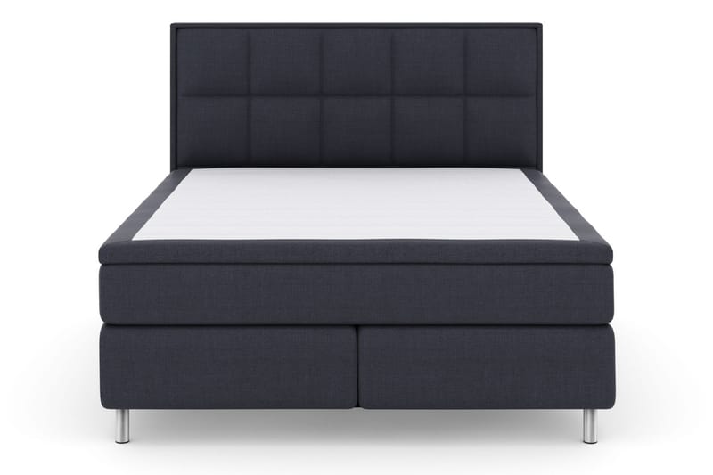 Sänkypaketti Choice No 6 180x200 Kova Memory/Pussijousi - Sininen/Metallijalat - Huonekalut - Sänky - Jenkkisängyt