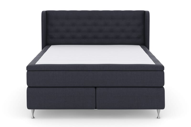 Sänkypaketti Choice No 6 180x200 Kova Watergel - Sininen/Hopeajalat - Huonekalut - Sänky - Jenkkisängyt