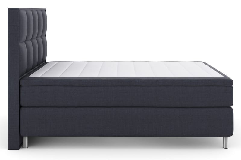 Sänkypaketti Choice No 6 180x200 Kova Watergel - Sininen/Metallijalat - Huonekalut - Sänky - Jenkkisängyt