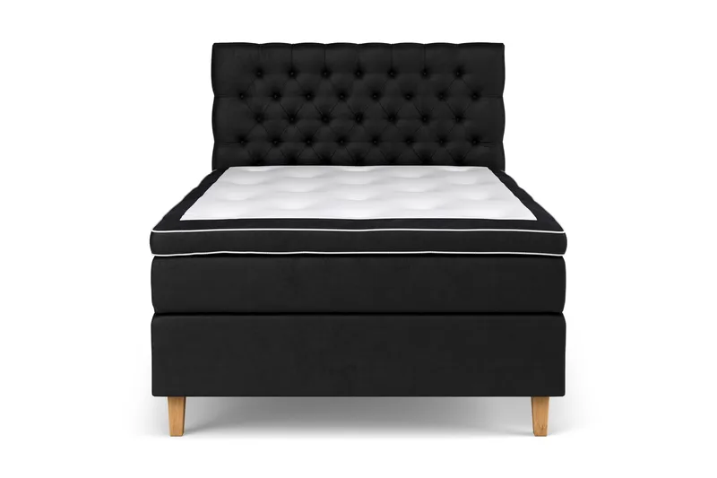 Sänkypaketti Estelle 120x200 cm Sametti, Musta