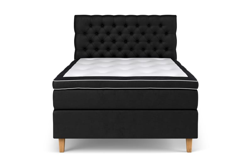 Sänkypaketti Estelle 140x200 cm Sametti, Musta