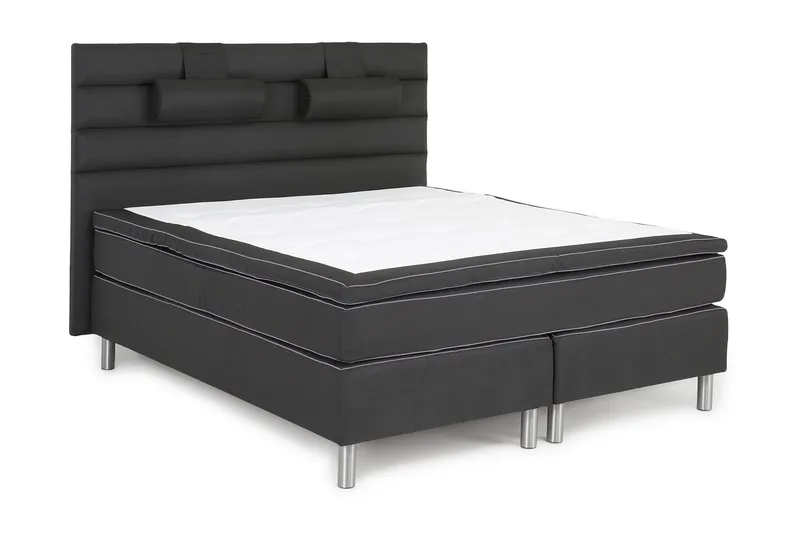 Sänkypaketti Florens Musta 180x200 - Huonekalut - Sänky - Jenkkisängyt