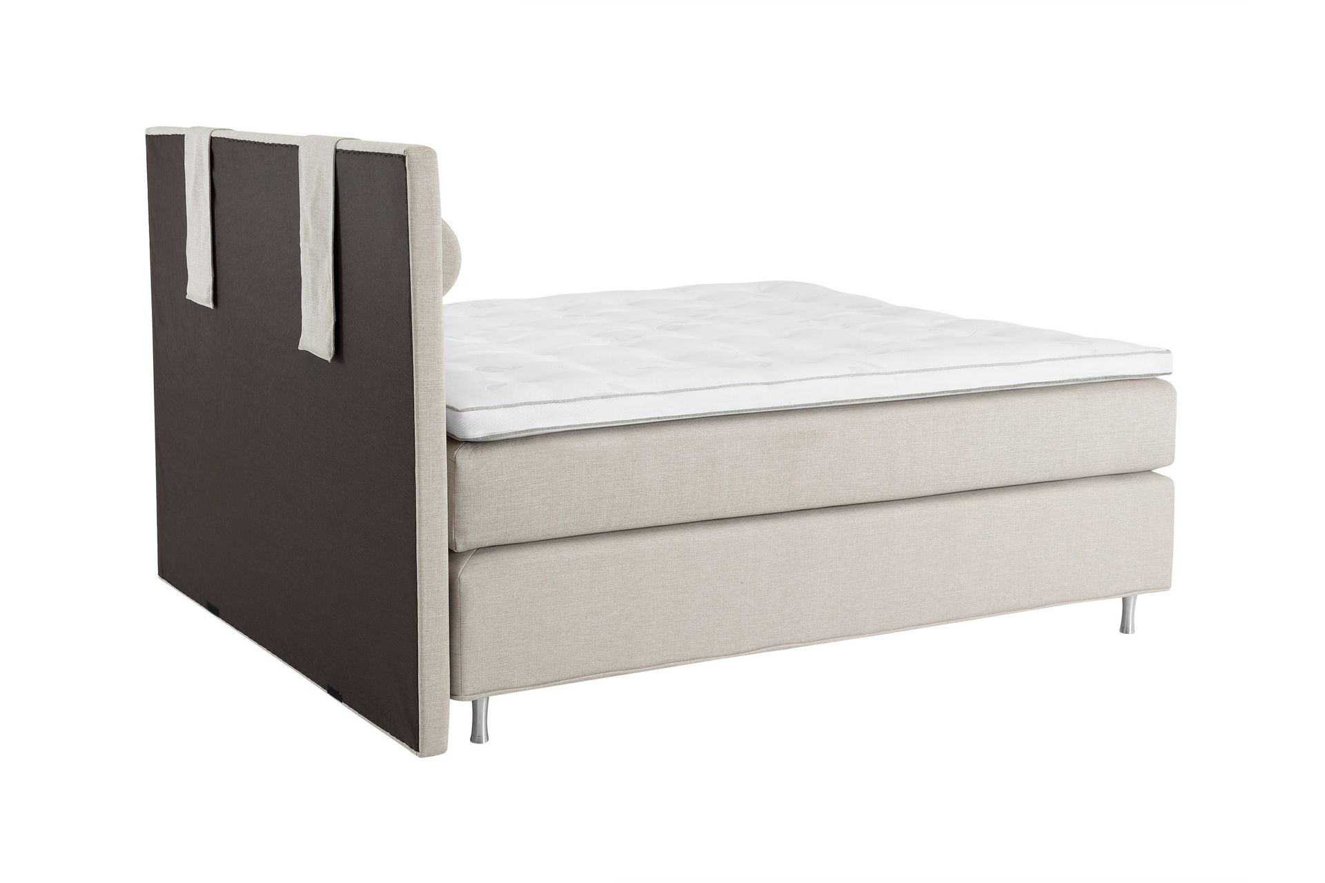 Sänkypaketti Ingvar 160x200 Jouhi - Beige - Huonekalut - Sänky - Jenkkisängyt