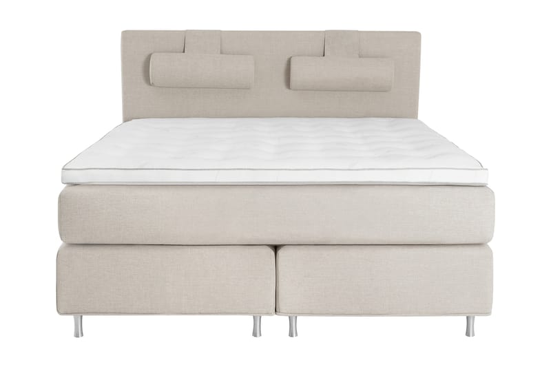 Sänkypaketti Ingvar 210x210 Jouhi - Beige - Huonekalut - Sänky - Jenkkisängyt