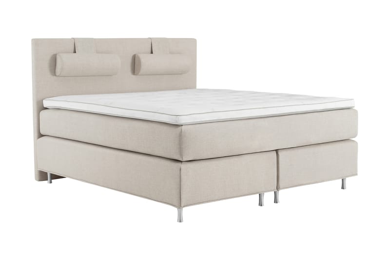 Sänkypaketti Ingvar 210x210 Jouhi - Beige - Huonekalut - Sänky - Jenkkisängyt