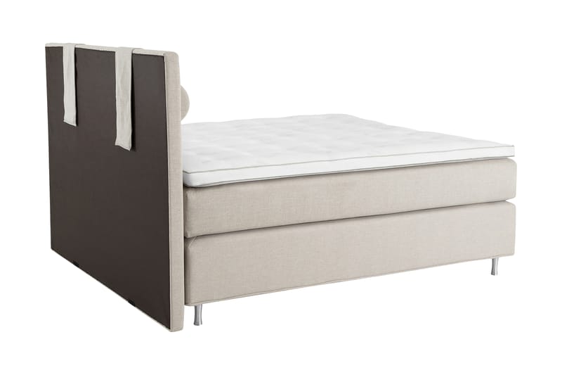 Sänkypaketti Ingvar 210x210 Jouhi - Beige - Huonekalut - Sänky - Jenkkisängyt