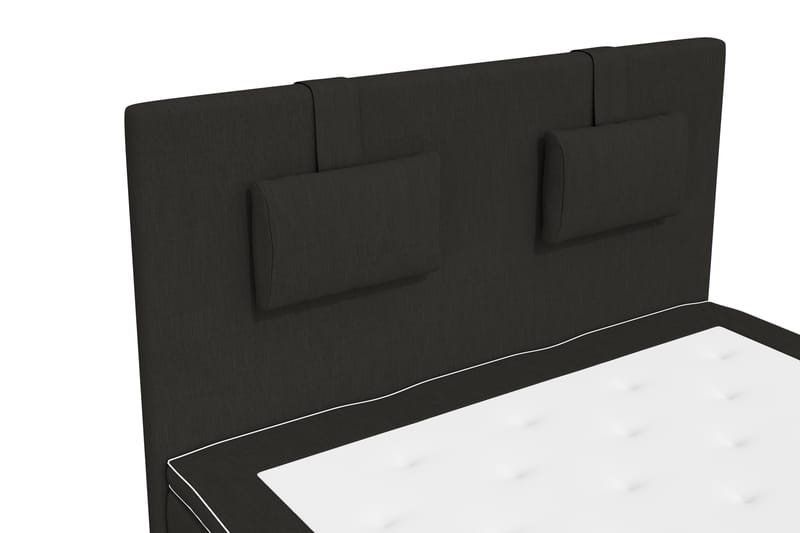 Sänkypaketti Jenkkisänky Roma Lyx 120x200 - Musta/Mustat jalat - Huonekalut - Sänky - Jenkkisängyt