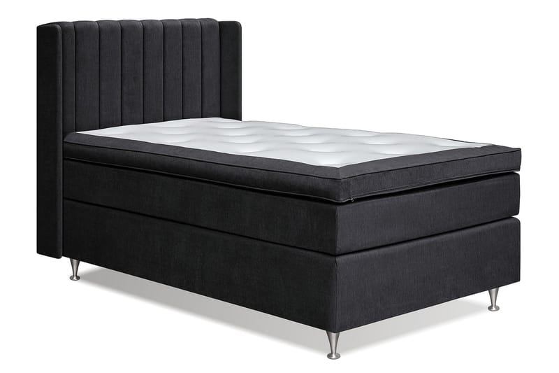 Sänkypaketti Joluma 120x200 cm Kiinteä - Musta - Huonekalut - Sänky - Parisänky