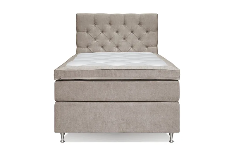 Sänkypaketti Joluma 120x200 cm Medium - Beige - Huonekalut - Sänky - Yhden hengen sängyt