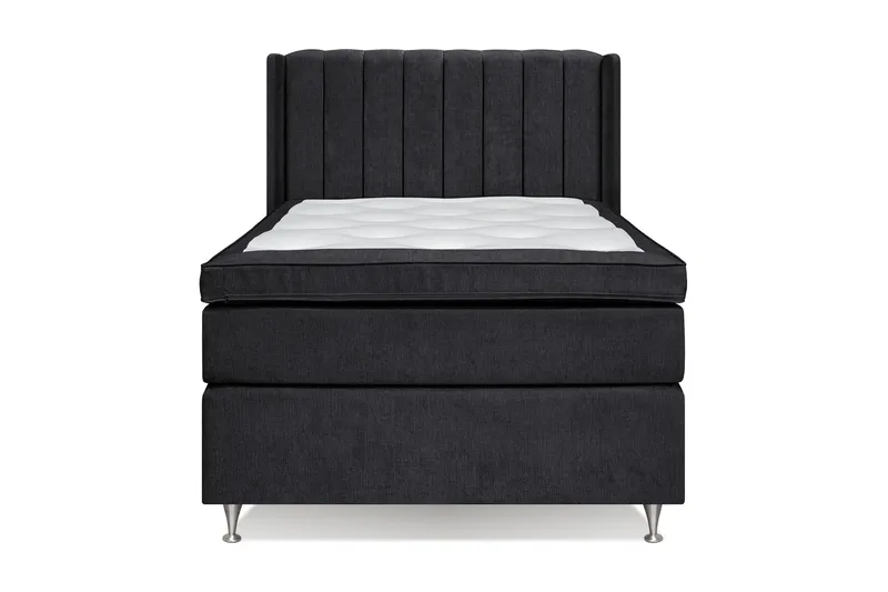 Sänkypaketti Joluma 120x200 cm Medium - Musta - Huonekalut - Sänky - Parisänky