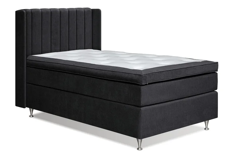 Sänkypaketti Joluma 120x200 cm Medium - Musta - Huonekalut - Sänky - Jenkkisängyt