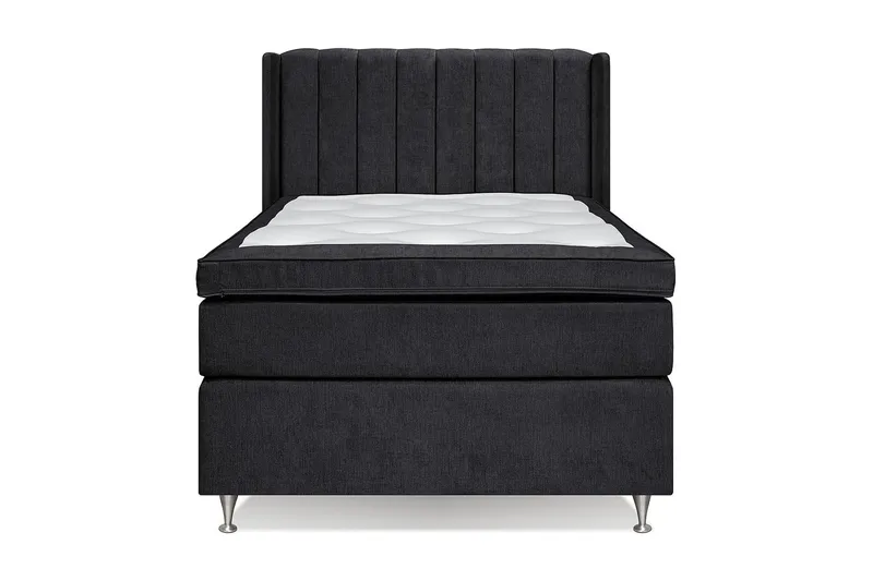 Sänkypaketti Joluma 120x200 cm Medium - Musta - Huonekalut - Sänky - Jenkkisängyt