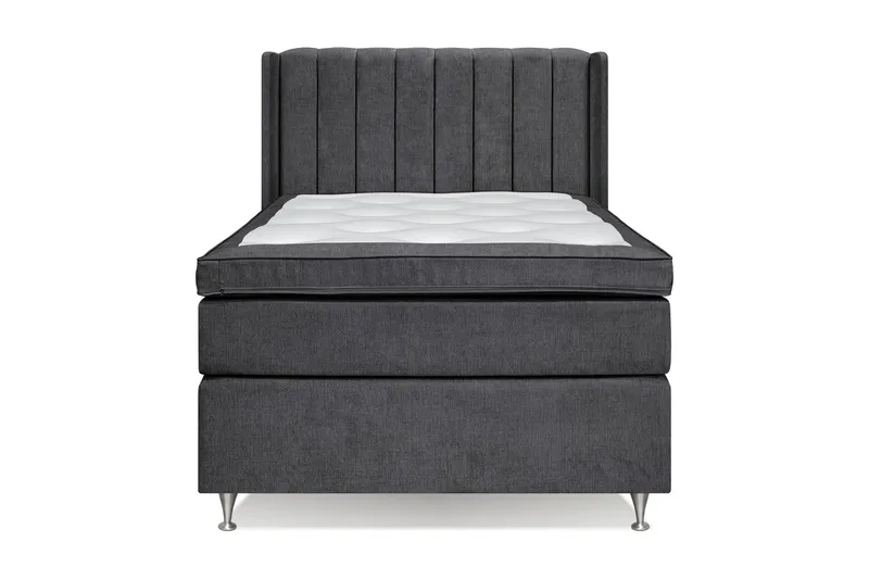 Sänkypaketti Joluma 120x200 cm Medium - Tummanharmaa - Huonekalut - Sänky - Parisänky