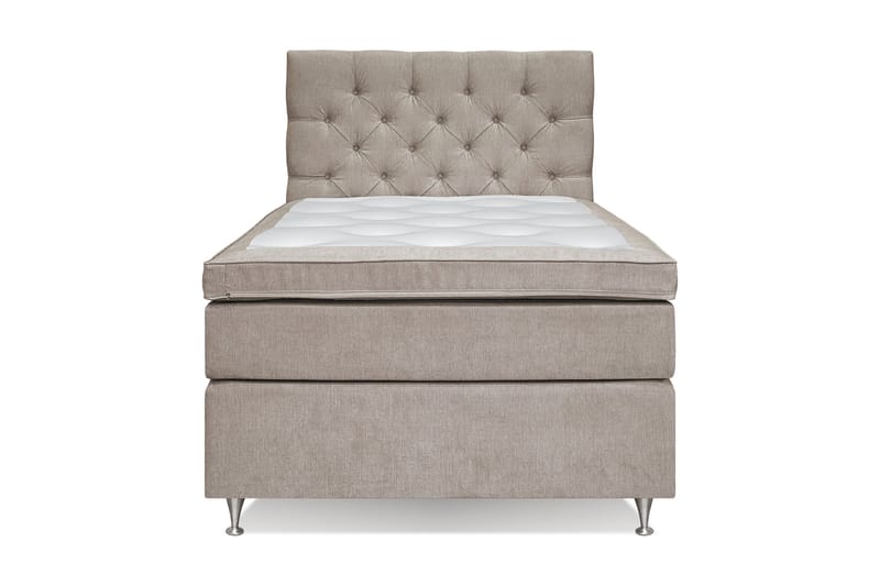 Sänkypaketti Joluma 140x200 cm Kiinteä - Beige - Huonekalut - Sänky - Yhden hengen sängyt