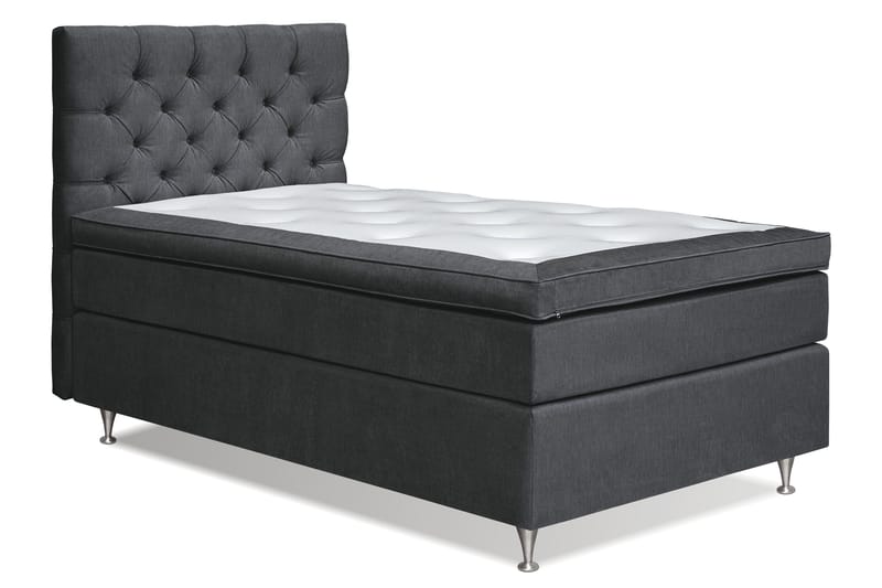 Sänkypaketti Joluma 140x200 cm Kiinteä - Musta - Huonekalut - Sänky - Parisänky