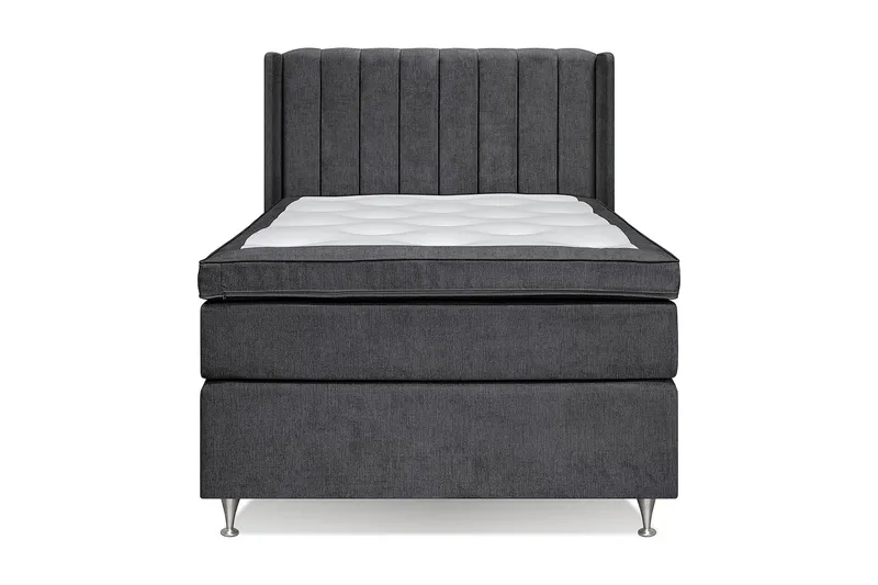 Sänkypaketti Joluma 140x200 cm Medium - Tummanharmaa - Huonekalut - Sänky - Parisänky