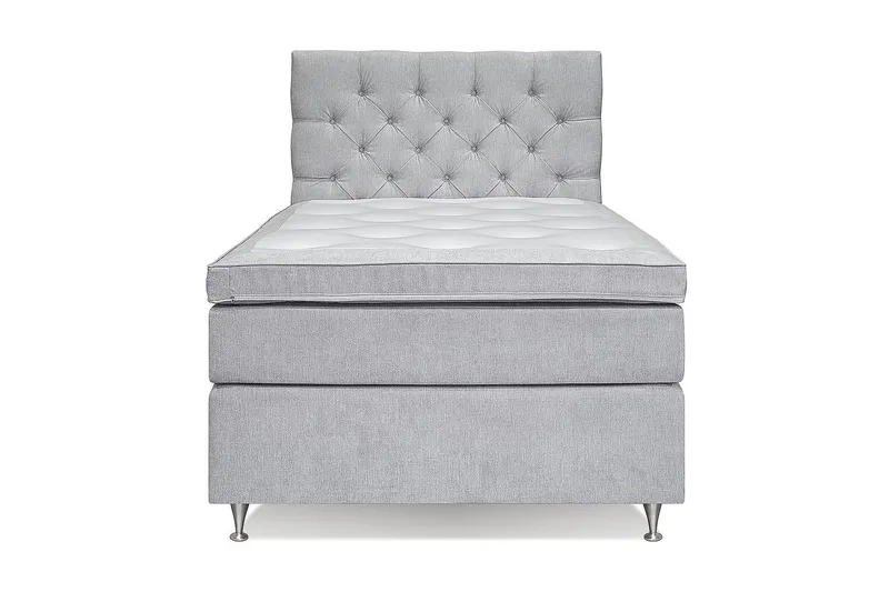 Sänkypaketti Joluma 140x200 cm Medium - Vaaleanharmaa - Huonekalut - Sänky - Jenkkisängyt