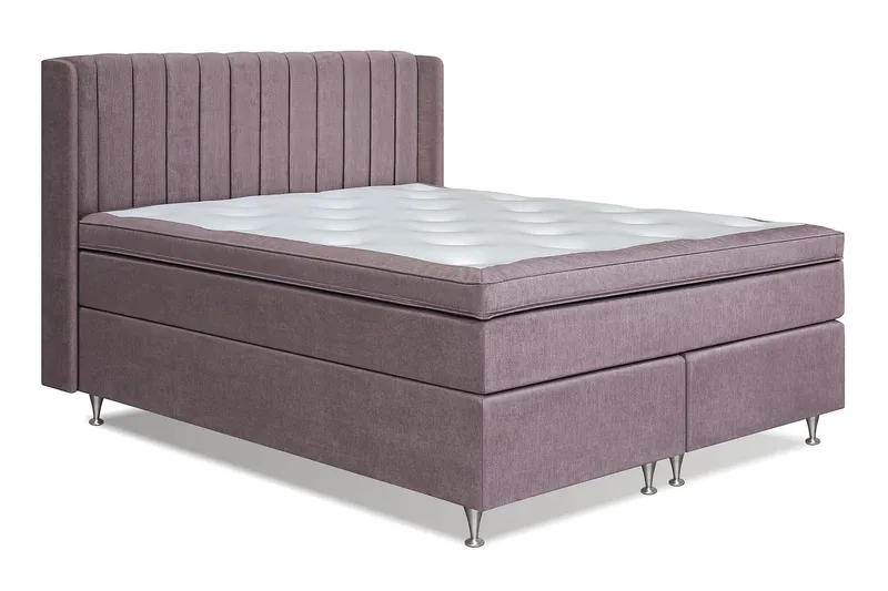 Sänkypaketti Joluma 160x200 cm Medium - Tummaroosa - Huonekalut - Sänky - Jenkkisängyt