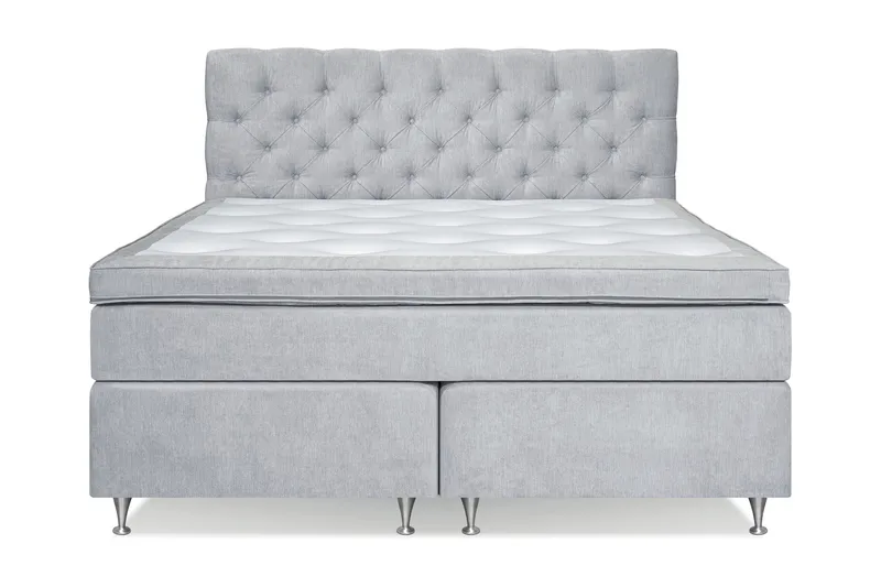 Sänkypaketti Joluma 160x200 cm Medium - Vaaleanharmaa - Huonekalut - Sänky - Jenkkisängyt