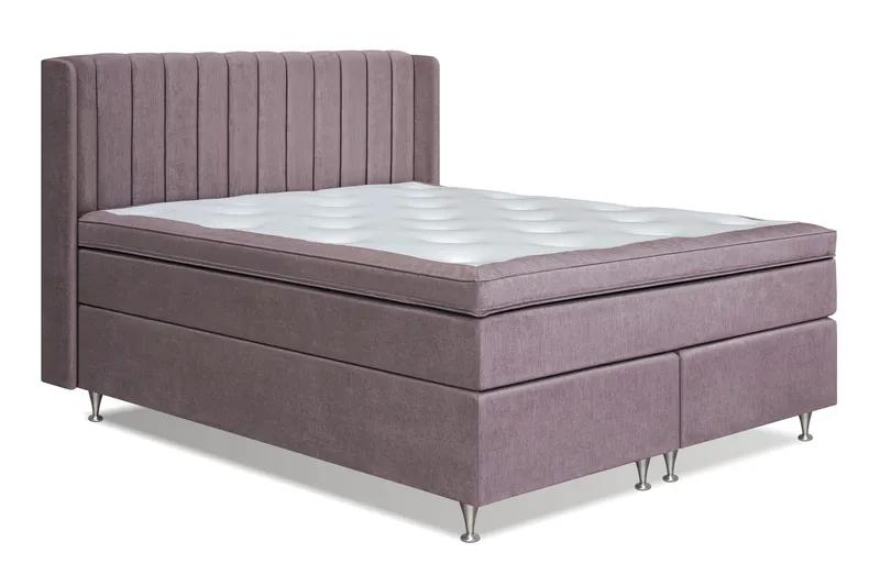 Sänkypaketti Joluma 180x200 cm Kiinteä - Tummaroosa - Huonekalut - Sänky - Jenkkisängyt